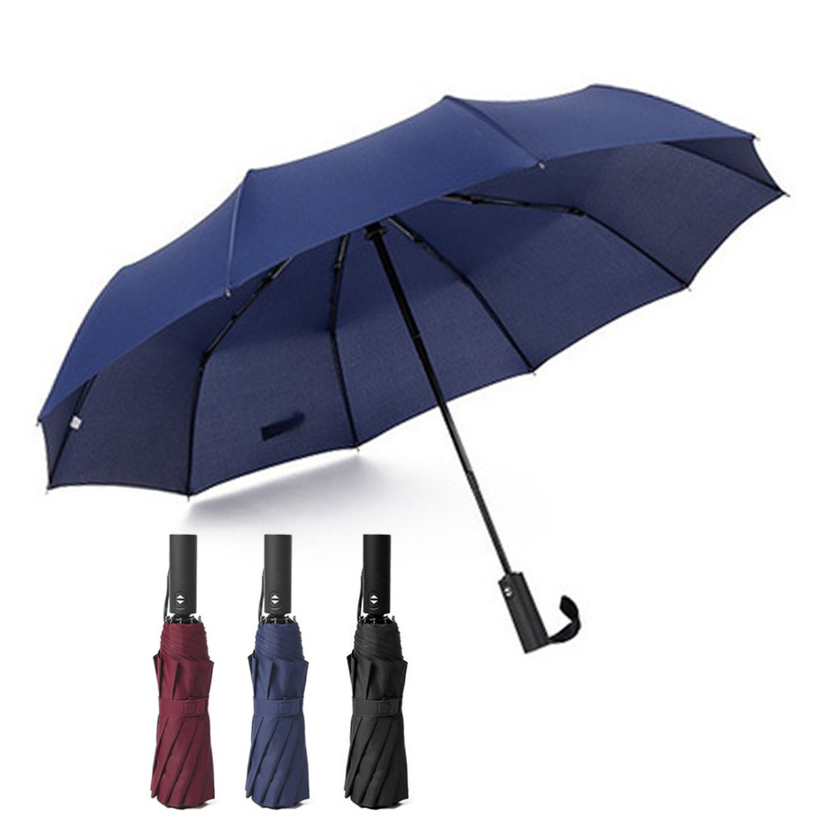 23” Auto Open/Close Foldable Umbrella